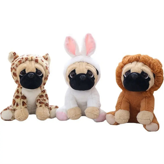 Plush Lovies Pugs